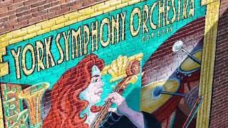 York unveils newest mural featuring the York Symphony Orchestra