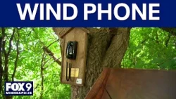 Wind phone provides grieving people a voice for their loss