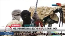 NIGER GOVERNMENT C0NFIRMS ABDUCTION OF PUPILS AT ST MARYS SCHOOL