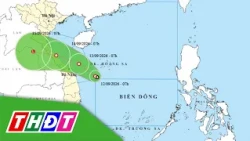 Áp thấp nhiệt đới tiến gần đất liền gây mưa trên diện rộng | THDT