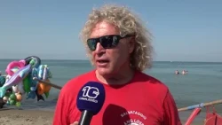 Fregene, lifeguard Michelone is a hero: 5 people saved in two weeks - Canale 10