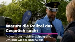 Prevention Mobile in Leipzig: How the police provide on-site advice | Sachsen Fernsehen
