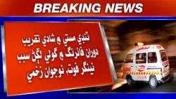 Tando Masti Mein Shaadi Taqreeb Doran Firing Mein Goli Lagan Sabab Nengr Fot, Naujawan Zakhmi