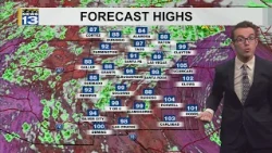 Drier weather and hotter temperatures around New Mexico