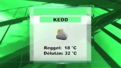 Keddi időjárás előrejelzés