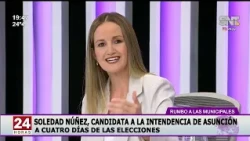 Soledad Núñez presenta sus propuestas para Asunción