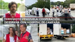 Terremoto en Venezuela |👩‍⚕️🏨Activo hospital de campaña de AECID (Cooperación de España) en Caracas