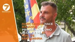 Marc Oriola takes stock of his first year as mayor of El Puig de Santa Maria