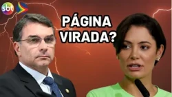 Flávio Bolsonaro responds and downplays crisis with Michelle - 4K