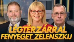 Zelenszkij megfenyegette Moszkvát az orosz légtér lezárásával - HírTV