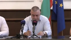 Пресконференция на кмета на община Сливен Стефан Радев