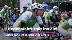 European Peace Ride: Peace Race reaches Chemnitz I Sachsen Fernsehen