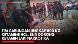 Tim Gabungan Ungkap 800 Kg Ketamine HCl, BNN Dorong Ketamin Jadi Narkotika | IDXC UPDATE