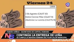 Plan calor municipal: Continúa la entrega de leña a las familias
