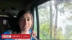 ネパールの山道、大雨で救援車両が立ち往生　BBC現地取材