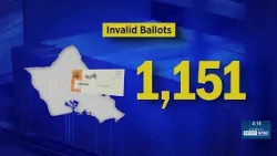 Hawaii primaries undecided after recount; invalid ballots could swing results