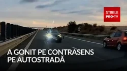 Driver causes accident on A1 and flees the wrong way
