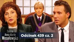 Judge Anna Maria Wesołowska ep. 439, part 2👩🏼‍⚖️