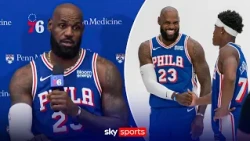 "I didn't leave my family in LA to lose in the second round" | LeBron James' first 76ers media day