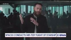 SpaceX Starship Lands in Fiery Blaze in Ocean after Test Flight