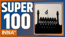 Super 100:Independence Day Special | Draupadi Murmu Wished Nation | Delhi News | Red Fort Decoration