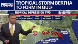 Tropical Storm Bertha expected to form in Gulf