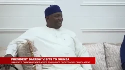 GAMBIA AND GUINEA AGREE TO ADVANCE COOPERATION ON KEY AREAS
