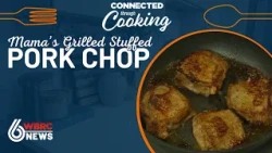 Mama's Grilled Stuffed Pork Chop