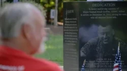 Holly Springs memorial honors Marine killed in Afghanistan, built by brother's Eagle Scout project