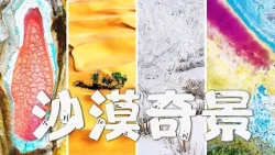 沙漠惊现奇特画作、神秘湖水笼罩蓝色火焰......探秘生命禁区里的奇绝美景 | LIVE NOW