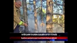 VATËR ZJARRI TE KURORA E GJELBËR E QYTETIT TË PUKËS