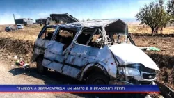 TRAGEDY IN SERRACAPRIOLA, ONE DEAD AND 8 FARM WORKERS INJURED