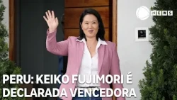 Keiko Fujimori declared winner of Peru's presidential election