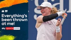 Britain's Fran Jones RELIEVED after rain-disrupted first-round victory at US Open! 🇺🇸