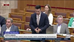 Szűcs Gábor szerint gyanús, hogy Magyar Péter kiemelt kérdésként kezeli az aranykonvoj ügyét