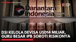 DSI Kelola Devisa USD14 Miliar, Guru Besar IPB Soroti Risikonya | IDXC UPDATE