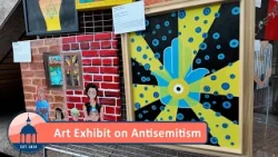 Rising Voices Art Exhibit Shines a Light on Antisemitism