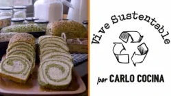 How to Make a Two-Tone Matcha and Whole Wheat Loaf Bread | Vive Sustentable