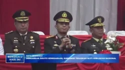 LISTENING TO THE STATE OF THE UNION ADDRESS, GOVERNOR VOWS TO FOLLOW NATIONAL POLICY
