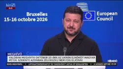 Valóban meghívta október 23-ára az ukrán elnököt Magyar Péter - HírTV
