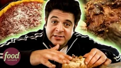 Exploring Chicago's Legendary Italian Beef And Deep Dish Pizza | Man V Food With Adam Richman