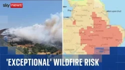 UK facing 'exceptional' risk of wildfires this week