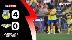 Resumo: Arouca 4-0 Moreirense - Liga Portugal Betclic | sport tv