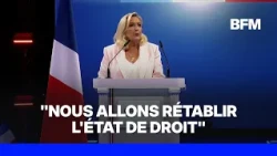 "Restoring the rule of law": speeches by Jordan Bardella and Marine Le Pen at the RN congress