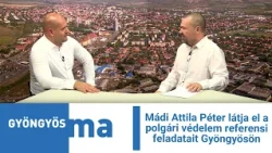 Mádi Attila Péter látja el a polgári védelem referensi feladatait Gyöngyösön