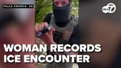 Woman speaks out after ICE officer pulls out gun during traffic stop