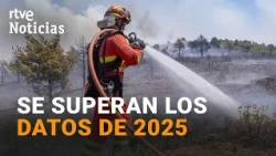 Wildfires in Spain | Guadalajara stabilizes the second-largest fire of the century | RTVE News