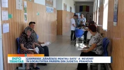 Campania „Sănătate pentru sate” a  revenit în localitatea Parepa din județul Prahova