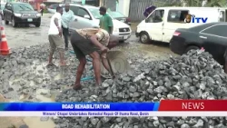 ROAD REHABILITATION: Winners' Chapel Undertakes Remedial Repair Of Ihama Road, Benin