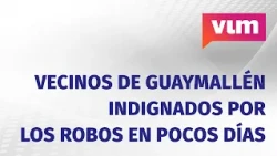 Guaymallén residents and business owners outraged by a string of robberies in just a few days